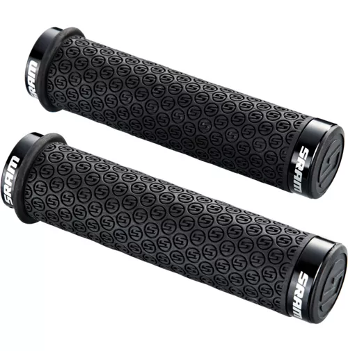SRAM DH Silicone Locking MTB Handlebar Grips 1 SRAM DH Silicone Locking MTB Handlebar Grips