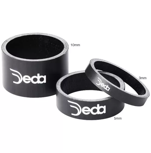 Deda-elementi Deda Elementi Carbon Headset Spacers (10 Pack) 1 Deda-elementi Deda Elementi Carbon Headset Spacers (10 Pack)