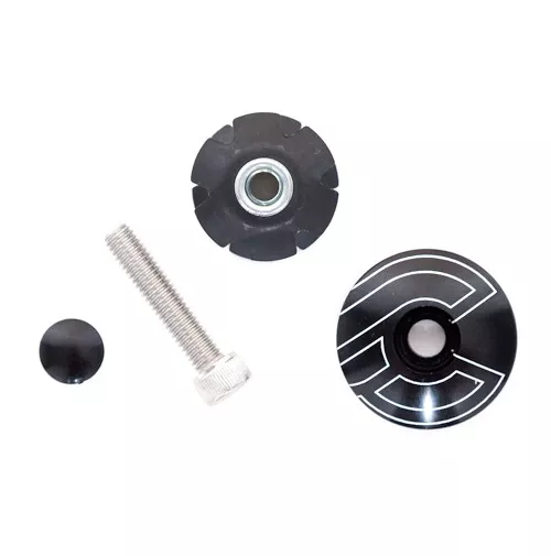 Cinelli Headset Top Cap With Star Nut (28.6mm) 1 Cinelli Headset Top Cap With Star Nut (28.6mm)