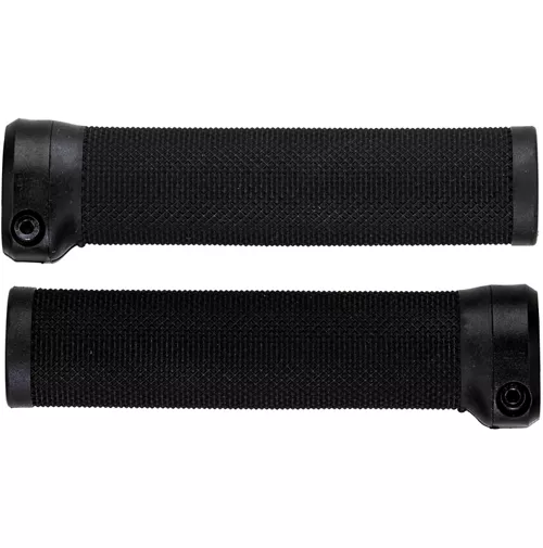 Brand-X Knurled Lock On MTB Handlebar Grips 1 Brand-X Knurled Lock On MTB Handlebar Grips