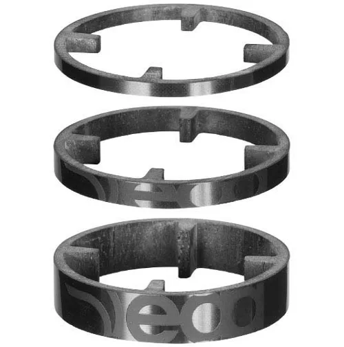 Deda-elementi Deda Elementi HSS 46 Carbon Headset Spacers (3 Pack) 1 Deda-elementi Deda Elementi HSS 46 Carbon Headset Spacers (3 Pack)